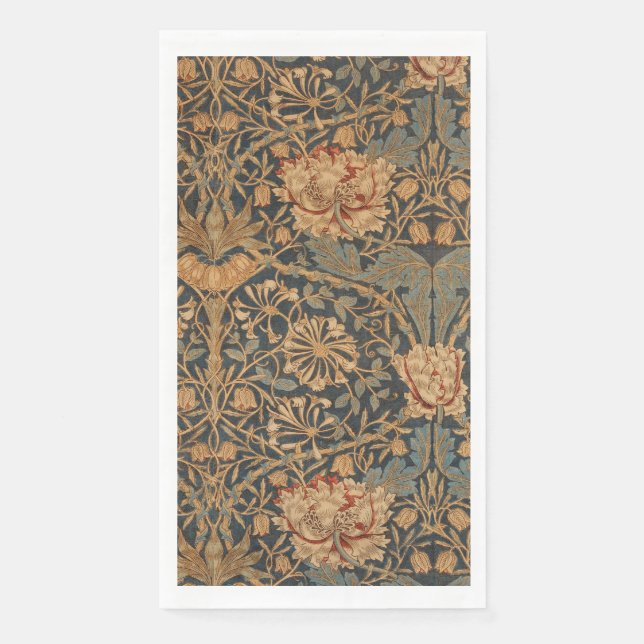 Servilleta De Papel William Morris Honeysuckle Rich Wallpaper (Anverso)