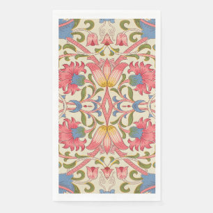 Servilleta De Papel William Morris Lodden Patrón Floral Pastel