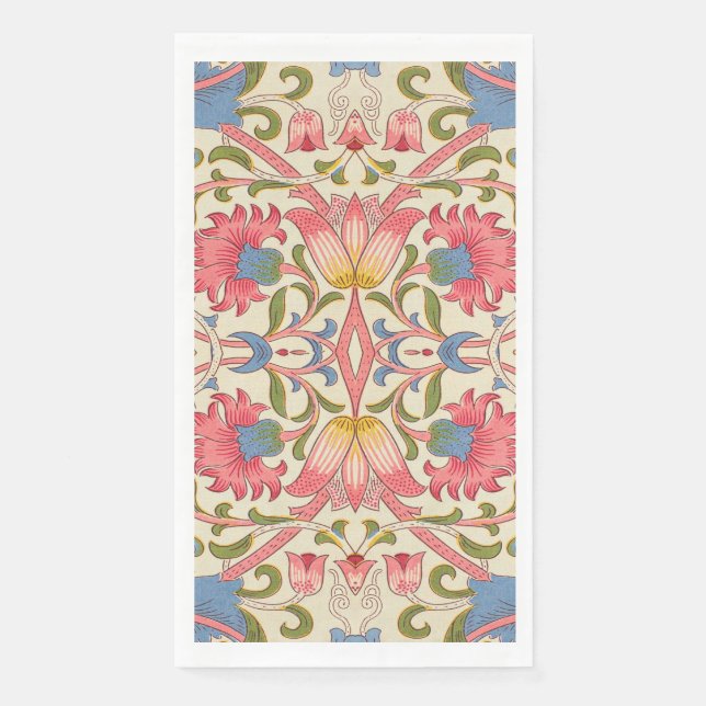 Servilleta De Papel William Morris Lodden Spring Wallpaper Art (Anverso)