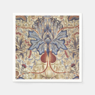 Servilleta De Papel William Morris - Patrón vintage de flor de alcacho