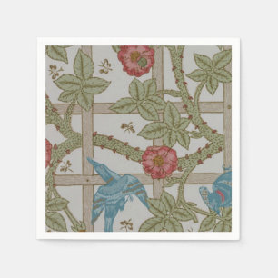 Servilleta De Papel William Morris Trellis Wallpaper Art