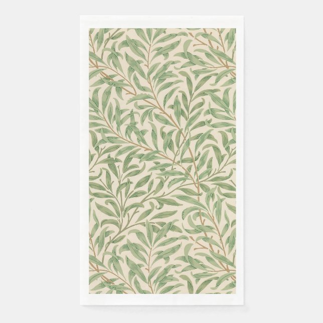 Servilleta De Papel William Morris Willow Bough Garden Flower Classic (Anverso)