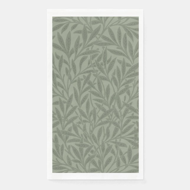 Servilleta De Papel William Morris Willow Flower Classic (Anverso)