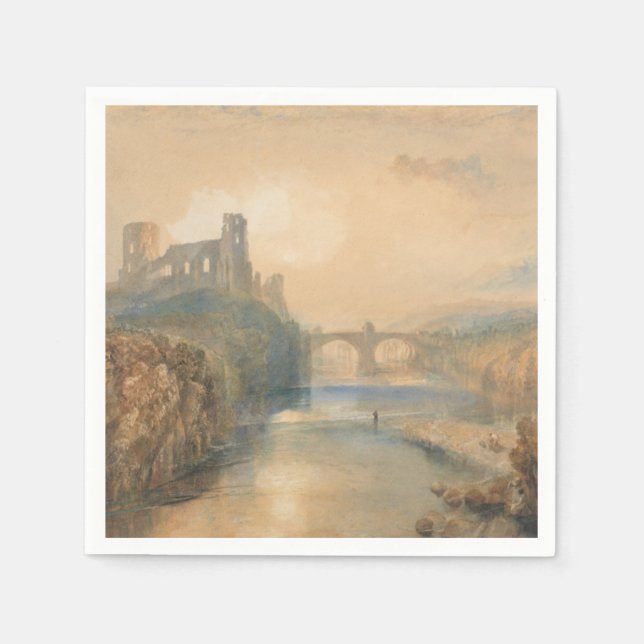 Servilleta De Papel William Turner Barnard Castle  (Anverso)