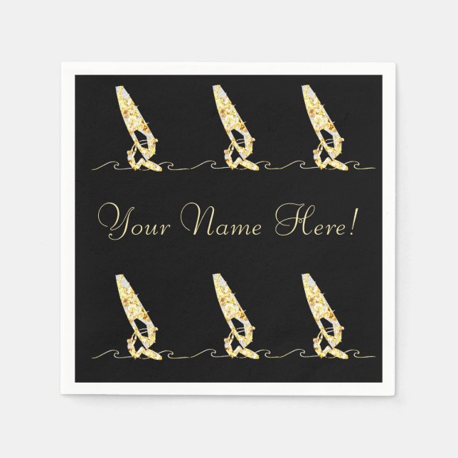 Servilleta De Papel Windsurf (Anverso)