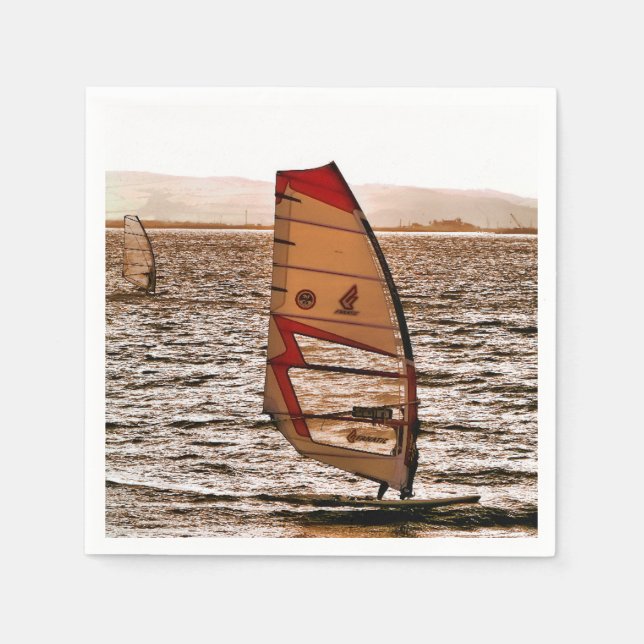 SERVILLETA DE PAPEL WINDSURF (Anverso)