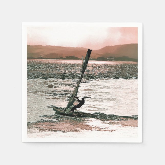 SERVILLETA DE PAPEL WINDSURF (Anverso)