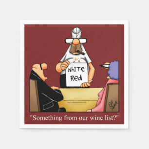 Servilleta De Papel Wine Humor Cocktail Fiesta Napkins