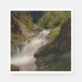 Servilleta De Papel Winona Falls (US Landscape) (por Hermann Herzog)