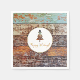 Servilleta De Papel Winter Barn, Felices Fiestas