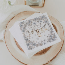 Winter Snow Muchísima Diversión Baby Shower