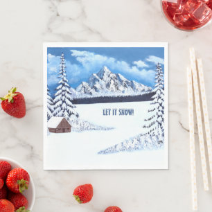 Servilleta De Papel Winter Wonder