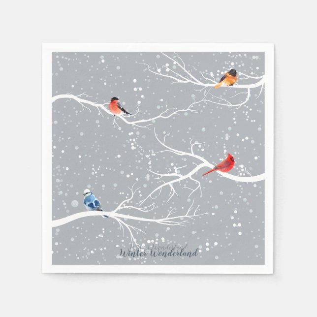 Servilleta De Papel Winter Wonderland (Anverso)