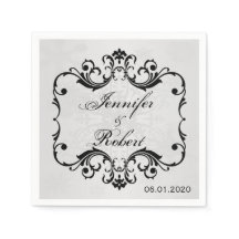 Winter Wonderland Boda Napkin