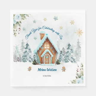 Servilleta De Papel Winter wonderland Gingerbread