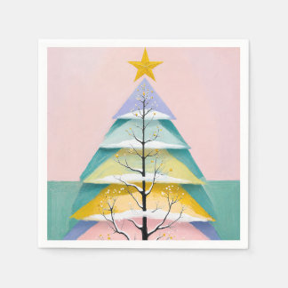 Servilleta De Papel Winter's Pastel Glow