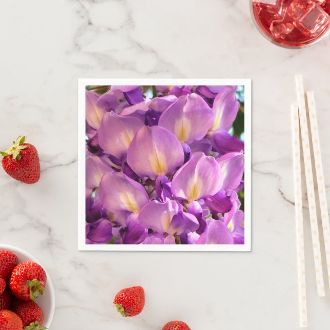 Servilleta De Papel Wisteria Bloom Paper (In situ)