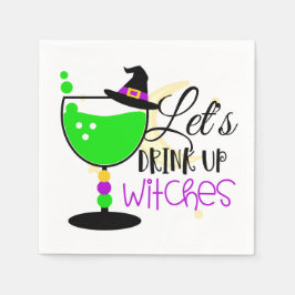 Servilleta De Papel Witches Cocktail Potion