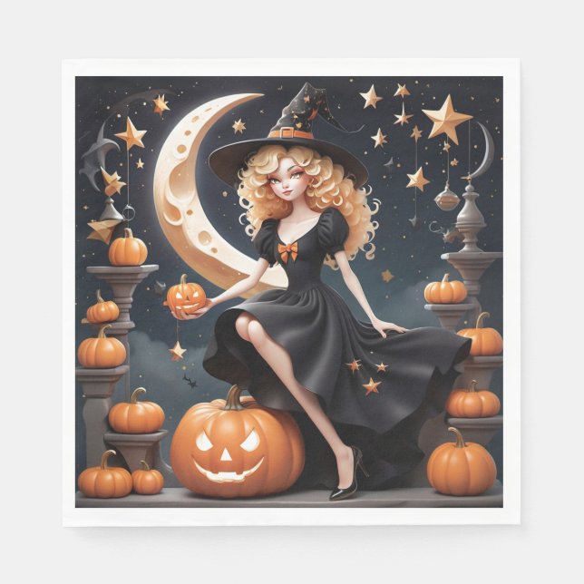 Servilleta De Papel Witchy Wonderland (Anverso)