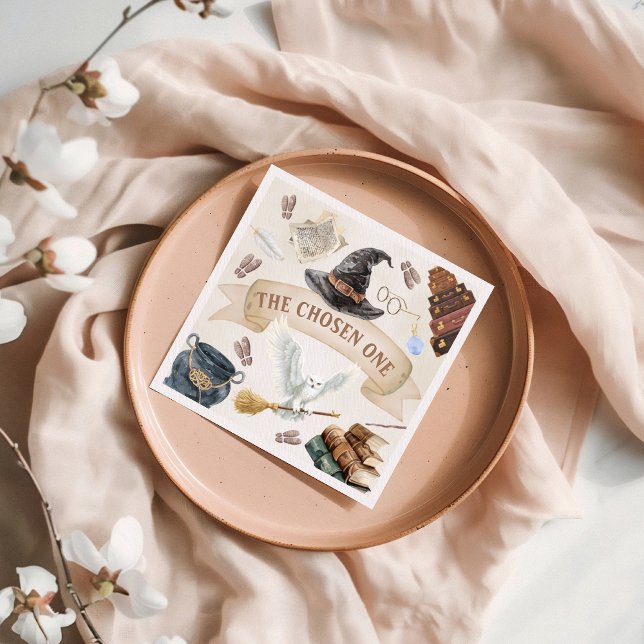 Servilleta De Papel Wizard Party Napkin (Subido por el creador)