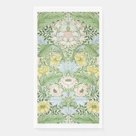 Servilleta De Papel Wm Morris Myrtle Floral Arte Nuevo Brillante