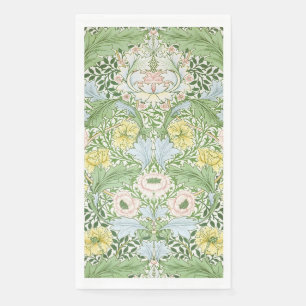 Servilleta De Papel Wm Morris Myrtle Floral Arte Nuevo Brillante