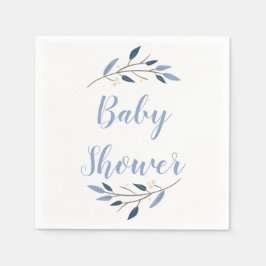 Servilleta De Papel Wodland Forest Baby Shower Napkins