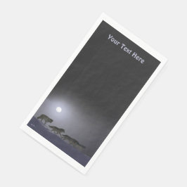 Servilleta De Papel Wolf Pack