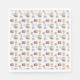 Servilleta De Papel Woodland Adventure espera el camping Baby Shower