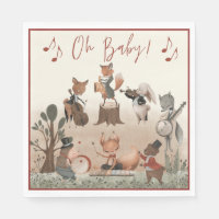 Woodland Animals Baby Shower musical