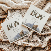 Woodland Bear Adventure Moss Green Oh Boy