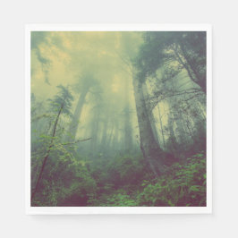 Servilleta De Papel Woodland desde abajo