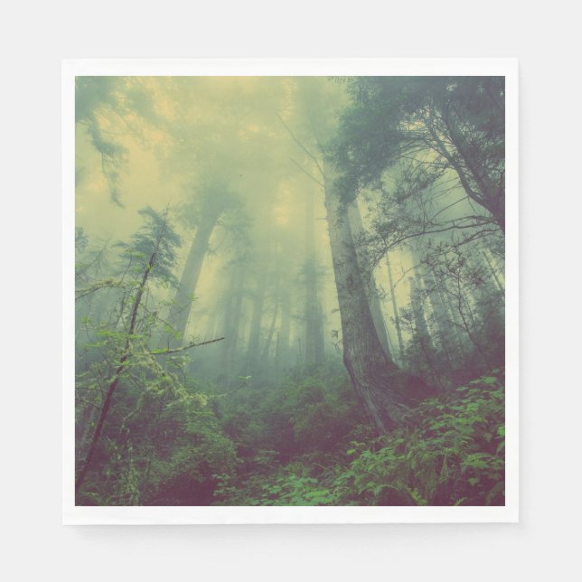 Servilleta De Papel Woodland desde abajo (Anverso)