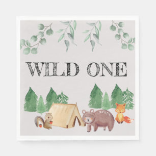 Servilleta De Papel Woodland Wild ONE