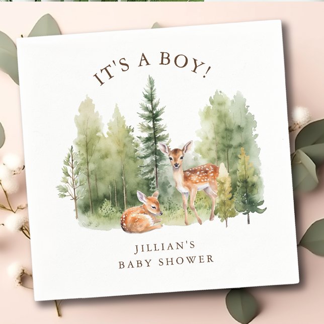 Servilleta De Papel Woodland Wonder Deer (Subido por el creador)