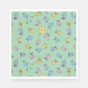 Servilleta De Papel Woodstock Sugar Pop Art Pattern