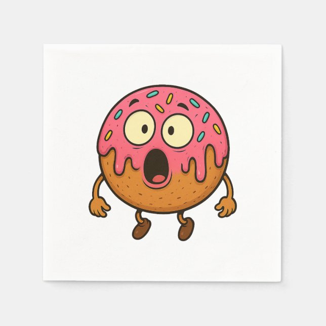 Servilleta De Papel Wow Donut (Anverso)