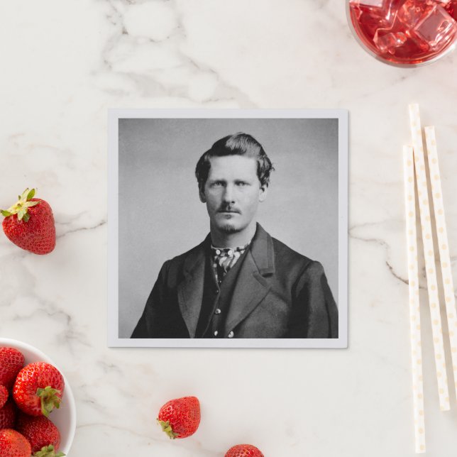 Servilleta De Papel Wyatt Earp: Lawman, Gunfighter, guardián de Saloon (In situ)