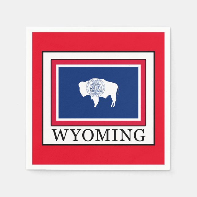 Servilleta De Papel Wyoming (Anverso)