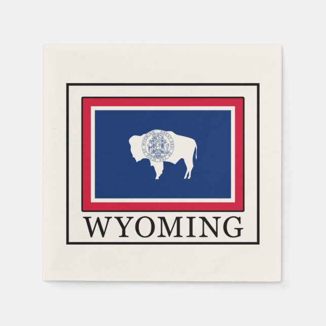 Servilleta De Papel Wyoming (Anverso)