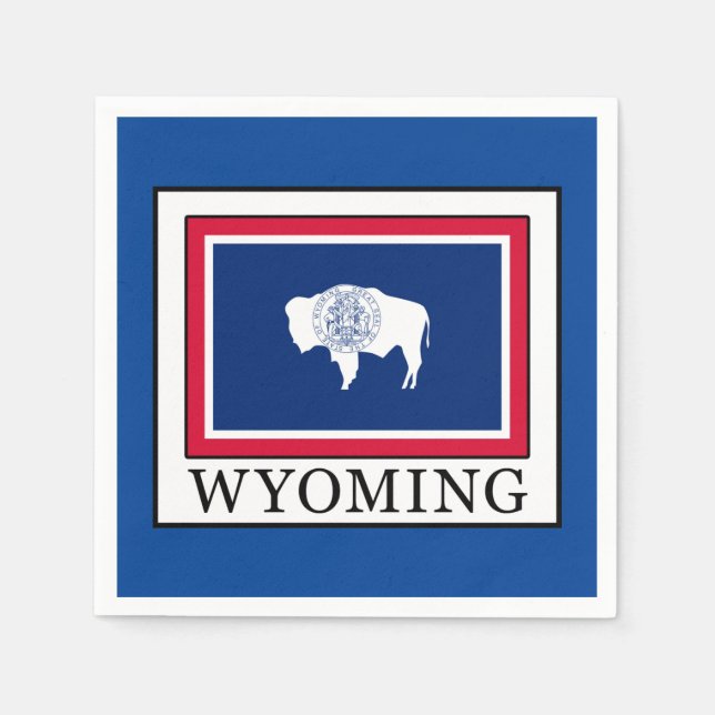 Servilleta De Papel Wyoming (Anverso)