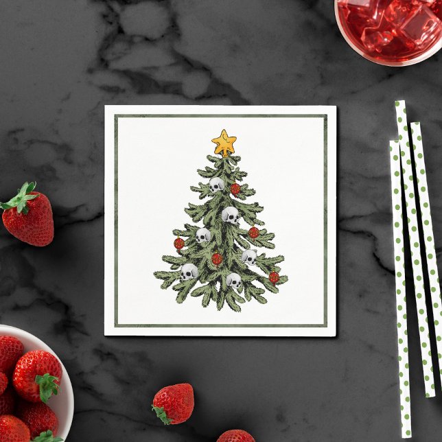 Servilleta De Papel XMAS escalofriante | Un Grunge De Árbol De Navidad (Subido por el creador)