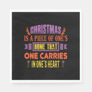 Servilleta De Papel Xmas Gift Christmas Is A Piece