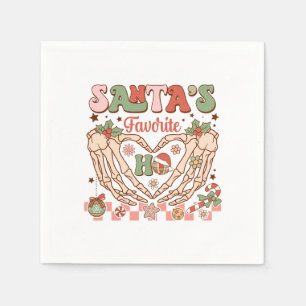 Servilleta De Papel Xmas Gift El Ho Favorito de Santa