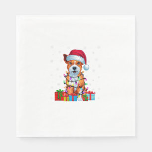 Servilleta De Papel Xmas Ilumina American Staffordshire Terrier Dog Ch