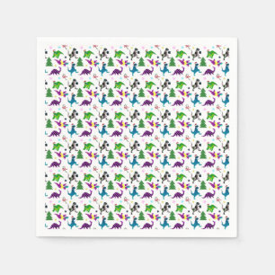 Servilleta De Papel Xmasaurs