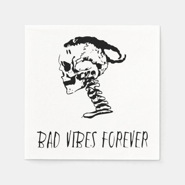 Servilleta De Papel XXXTentacion (Anverso)