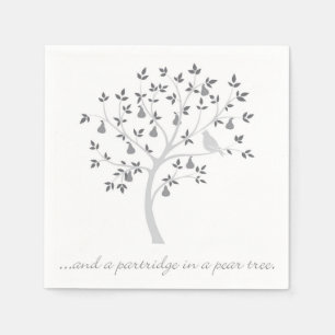 Servilleta De Papel Y una perdiz en un peral