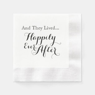 Servilleta De Papel Y Vivían Felices Nunca Después De Las Napkins