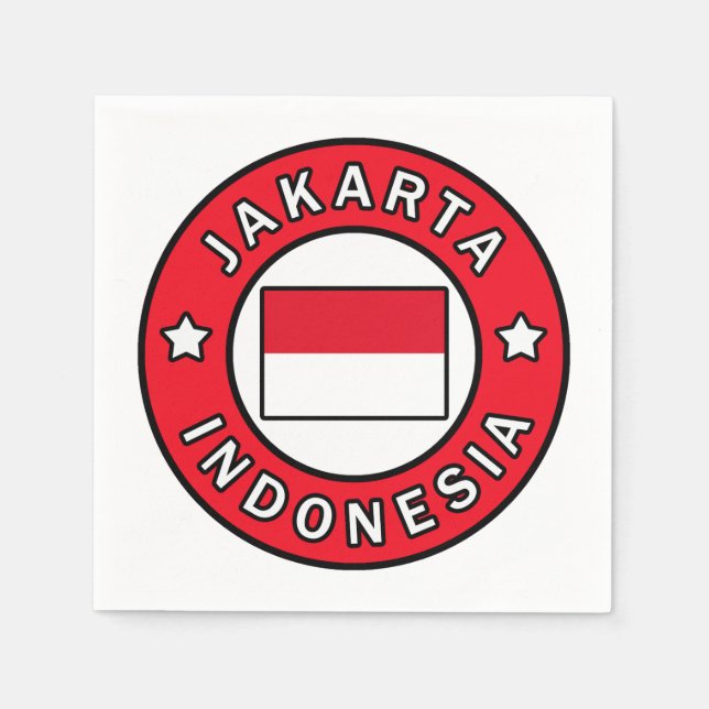 Servilleta De Papel Yakarta Indonesia (Anverso)